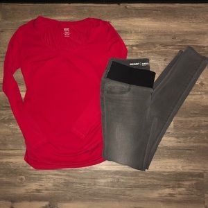 Old Navy XSmall and size 1- Maternity Outfit